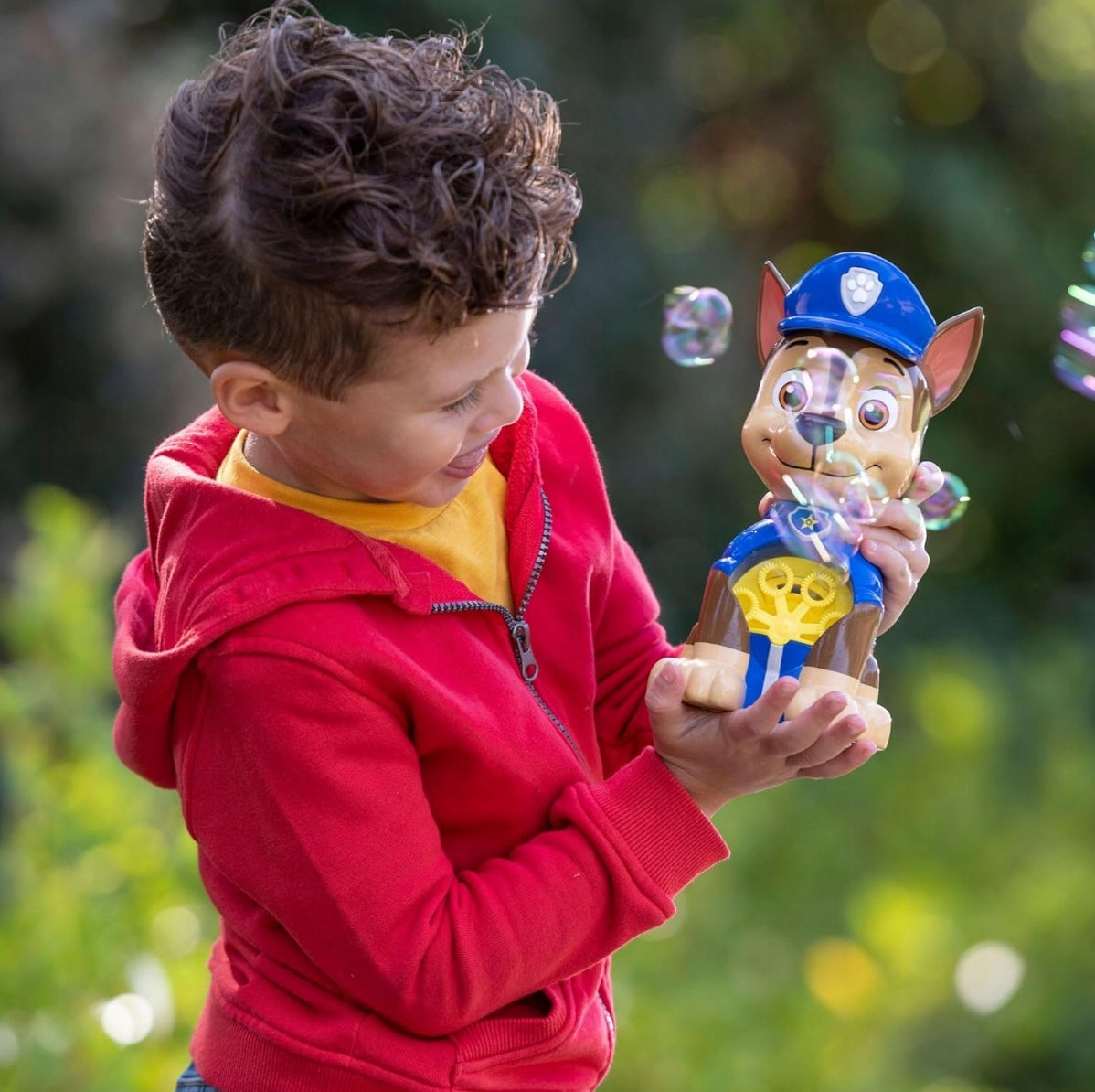 MACHINE DEVICE FOR MAKING SOAP BUBBLES WITH LIQUID PSI PATROL CHASE Brand Nickelodeon