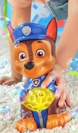 MACHINE DEVICE FOR MAKING SOAP BUBBLES WITH LIQUID PSI PATROL CHASE Kid's age 3＋ years