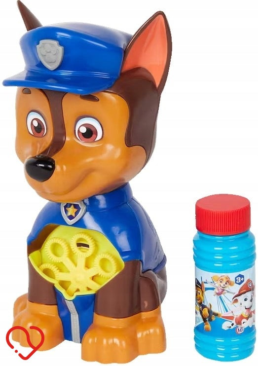 MACHINE DEVICE FOR MAKING SOAP BUBBLES WITH LIQUID PSI PATROL CHASE