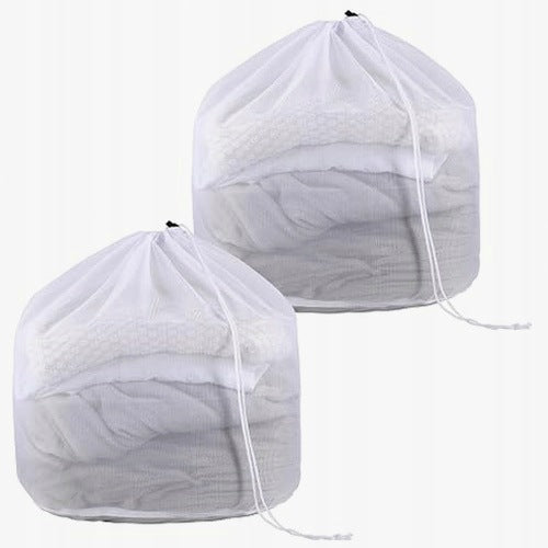 MACHINE WASHABLE NETS 50X60 CM LAUNDRY BAG SET OF 2