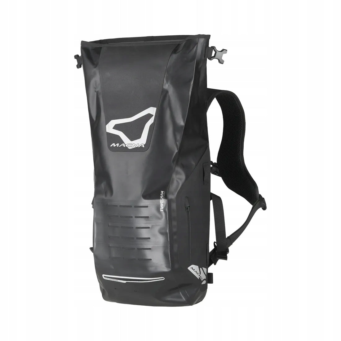 MACNA MOTORCYCLE BACKPACK DRYBAG MUBP TRAVELHAM BLACK WATERPROOF NIGHT EYE Manufacturer's catalog number 1656570101