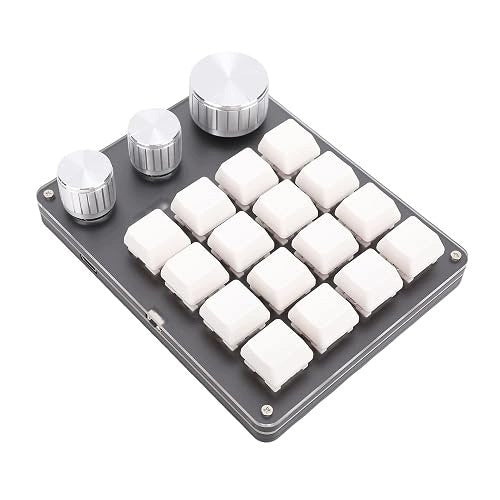 MACRO MECHANICAL KEYBOARD 16 KEYS FOR USB C PLAYERS PROGRAMMABLE Brand no brand