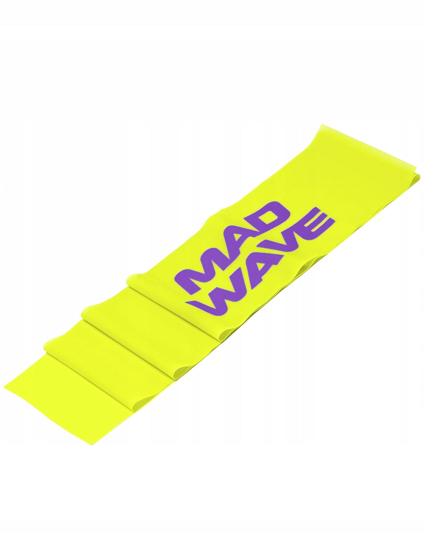 MAD WAVE EXERCISE TAPE RESISTANCE RUBBER RESISTANCE 2,36 YELLOW M077909106W