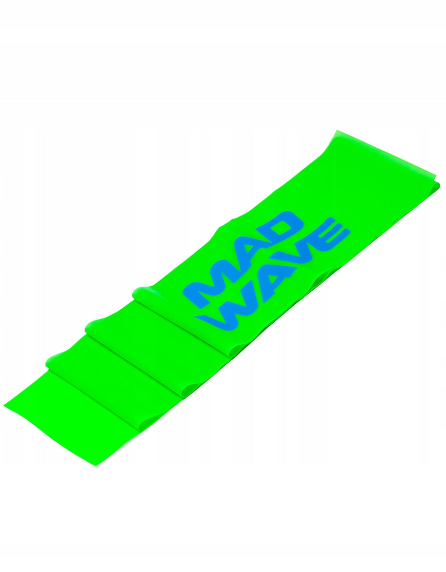 MAD WAVE STRETCH BAND RESISTANCE RUBBER GREEN