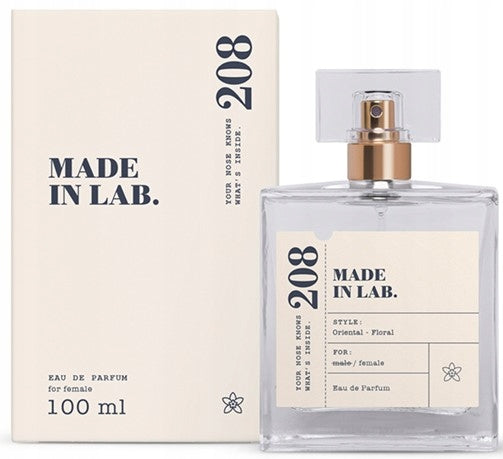 MADE IN LAB 208 WOMAN EAU DE PARFUM 100 ml