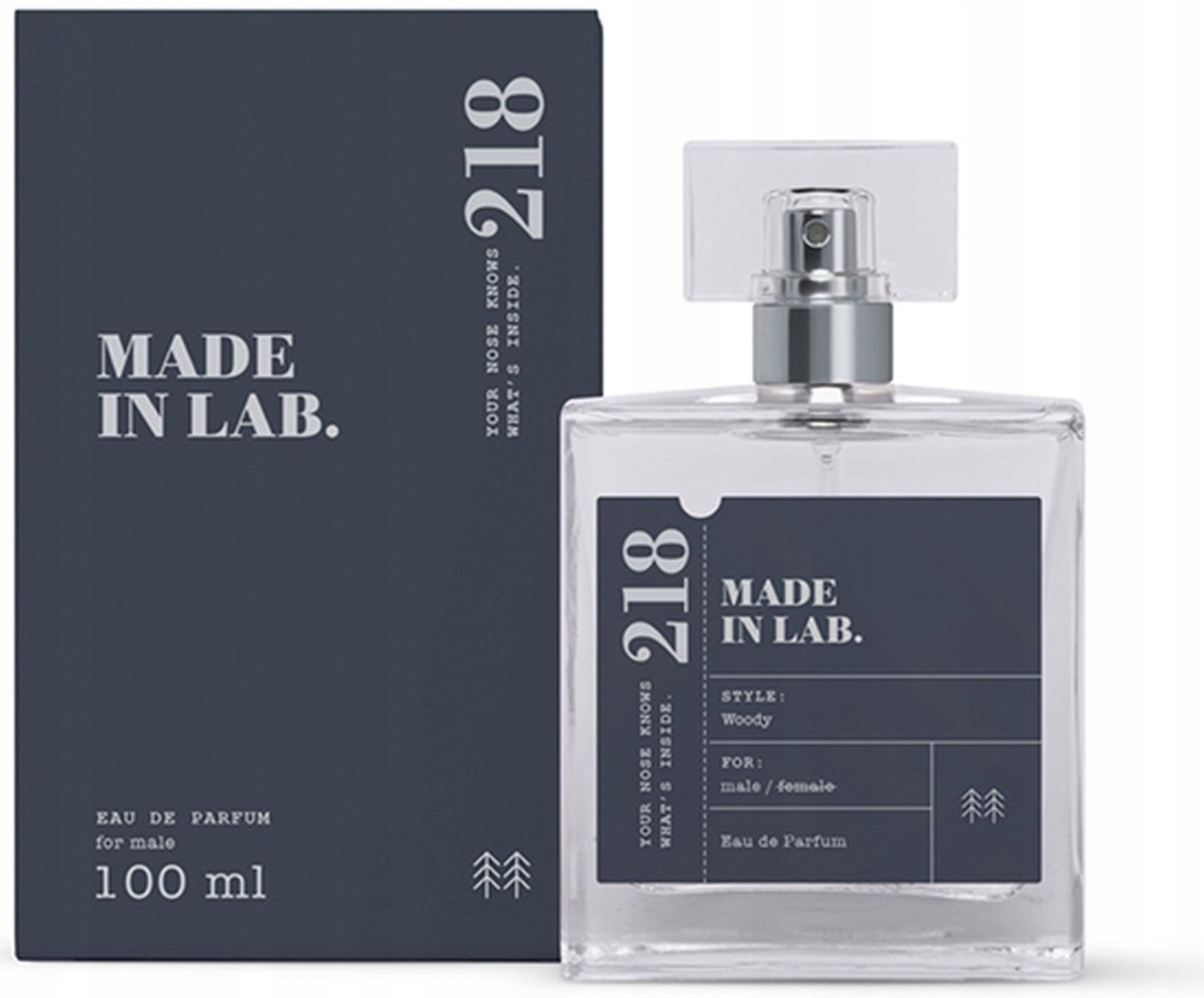 MADE IN LAB Men's Eau de Parfum 218 MEN 100ml
