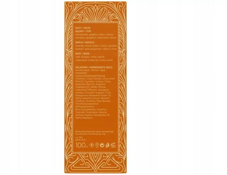 MADE IN LAB ORIENTAL SPICED SUNSET 100ML Manufacturer code S26B02
