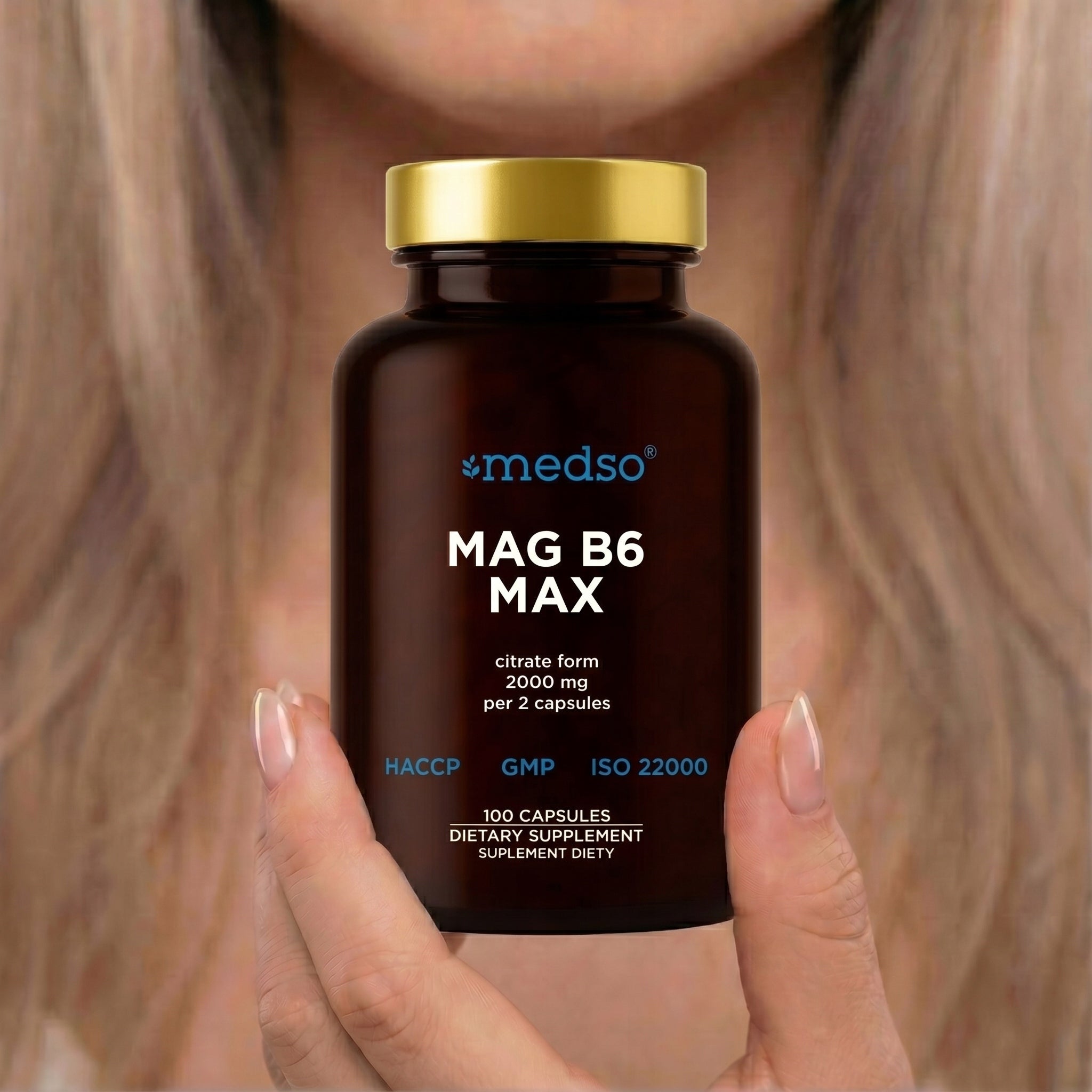 MAG B6 MAX 1000MG MAGNESIUM CITRATE MUSCLE SUPPORT NERVOUS SYSTEM 100CAPS. Name other