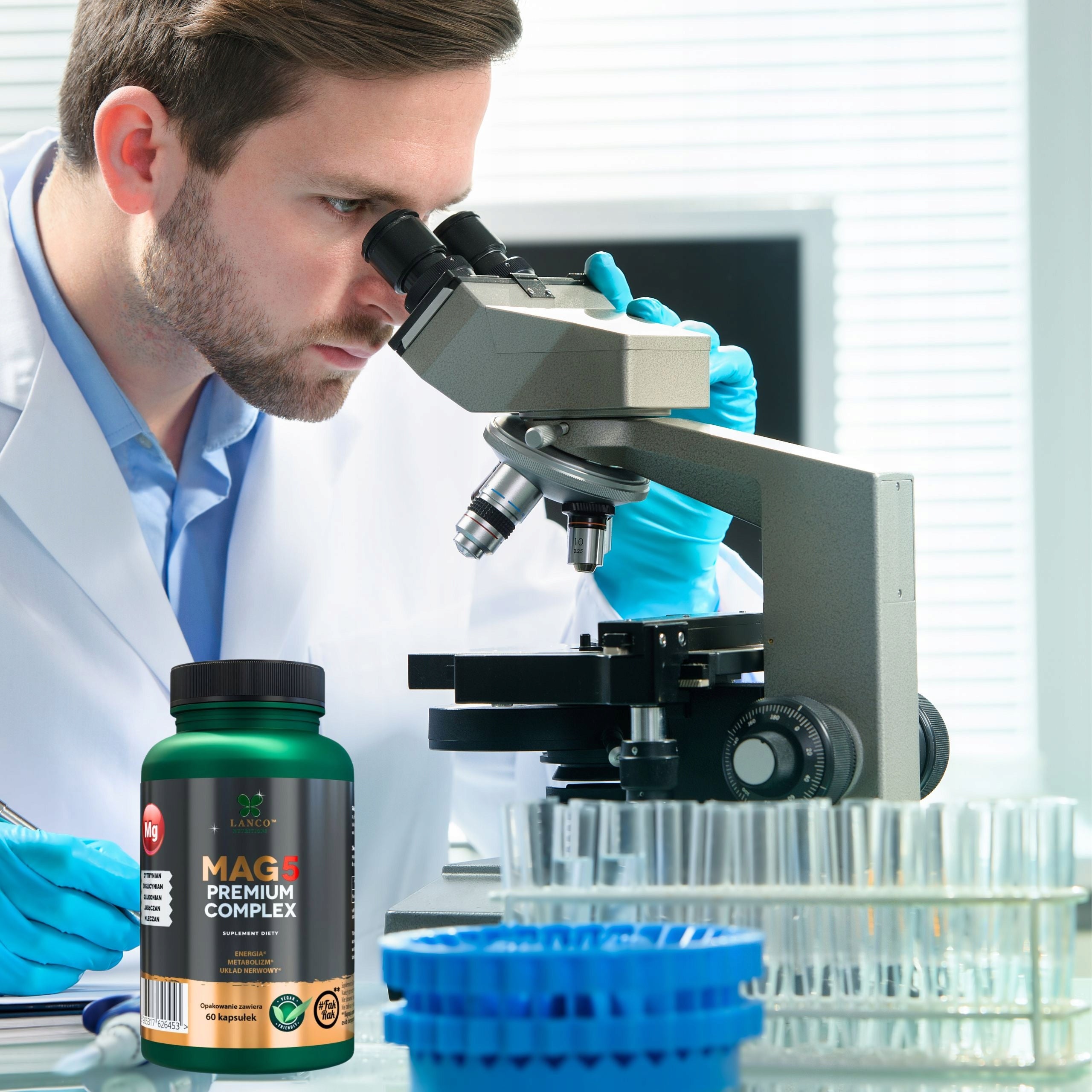MAG5 Premium Complex 1700mg TOP5 forms Magnesium DIGLYCINATE +other Manufacturer code CYTRYNIAN MAGNEZU -5 najlepszych form magnezu