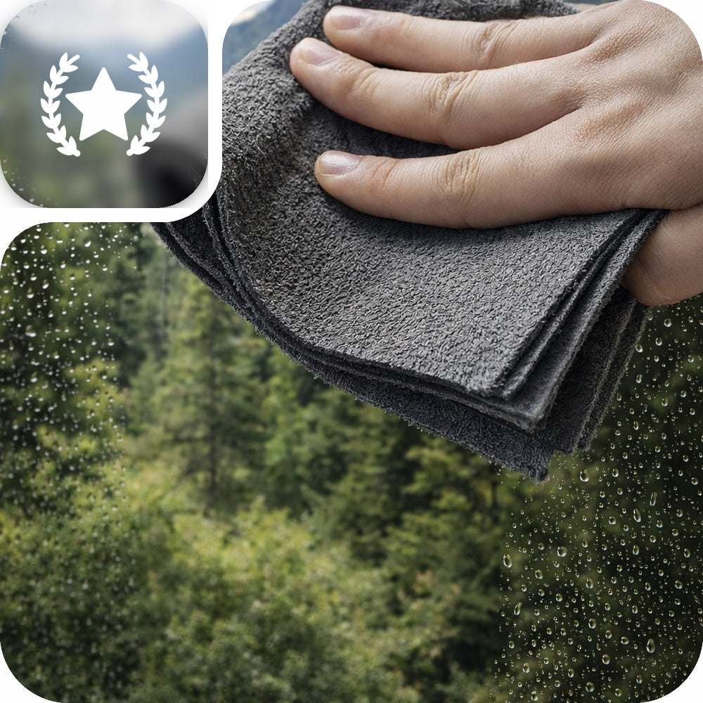MAGIC CLEANING CLOTHS UNIVERSAL FOR STREAK-FREE WINDOWS 40X50CM 10PCS Manufacturer code ŚCIERECZKI CZYSZCZĄCE ŚCIERKA 10SZT KANZA