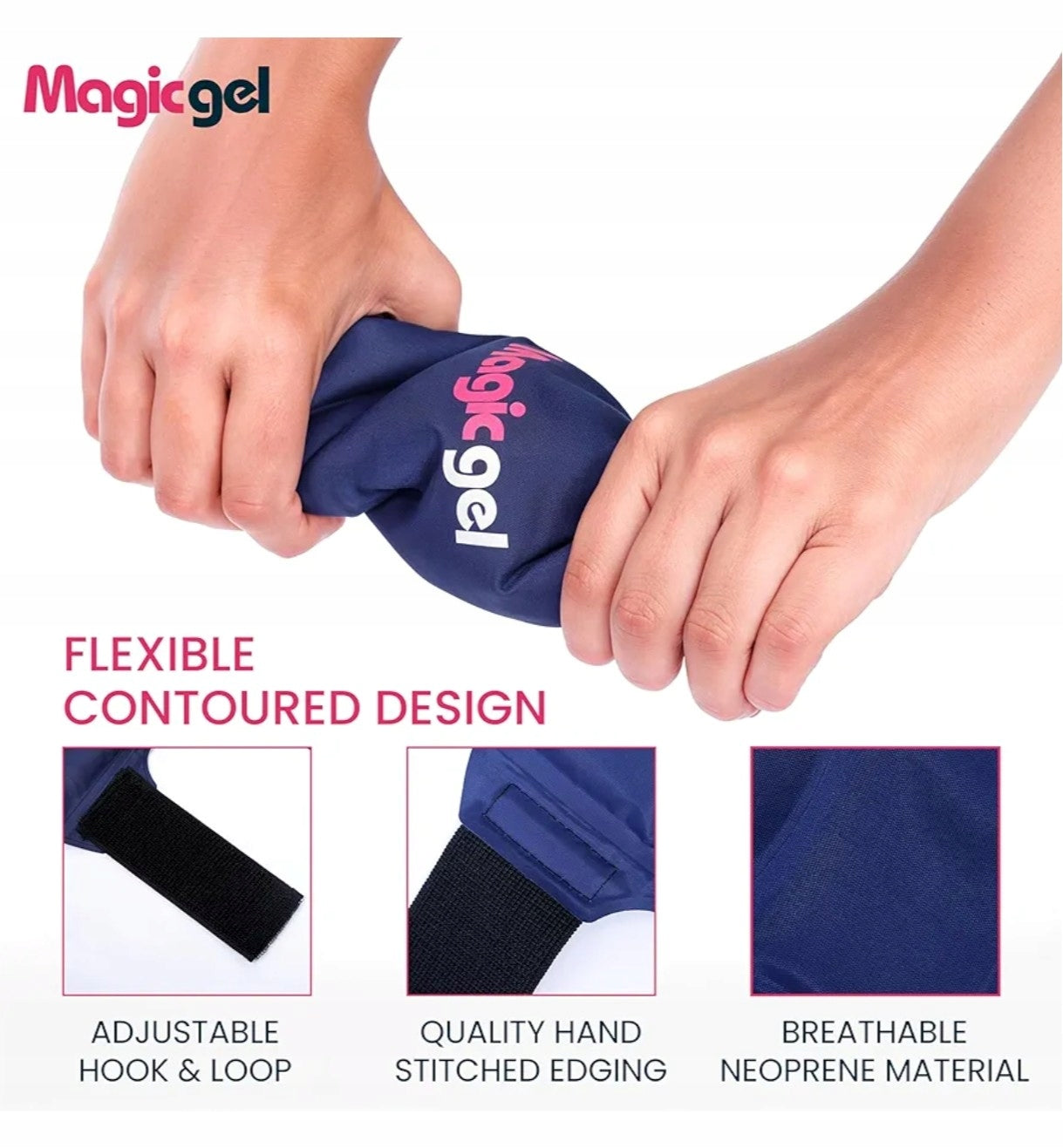 MAGIC GEL 2 COOLING COMPRESSES ON THE TIBIA REGENERATION AFTER TRAINING Manufacturer code 05902138591304