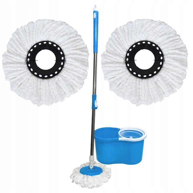 MAGIC MOP Rotary +2 CARTRIDGES BUCKET SQUEEZER