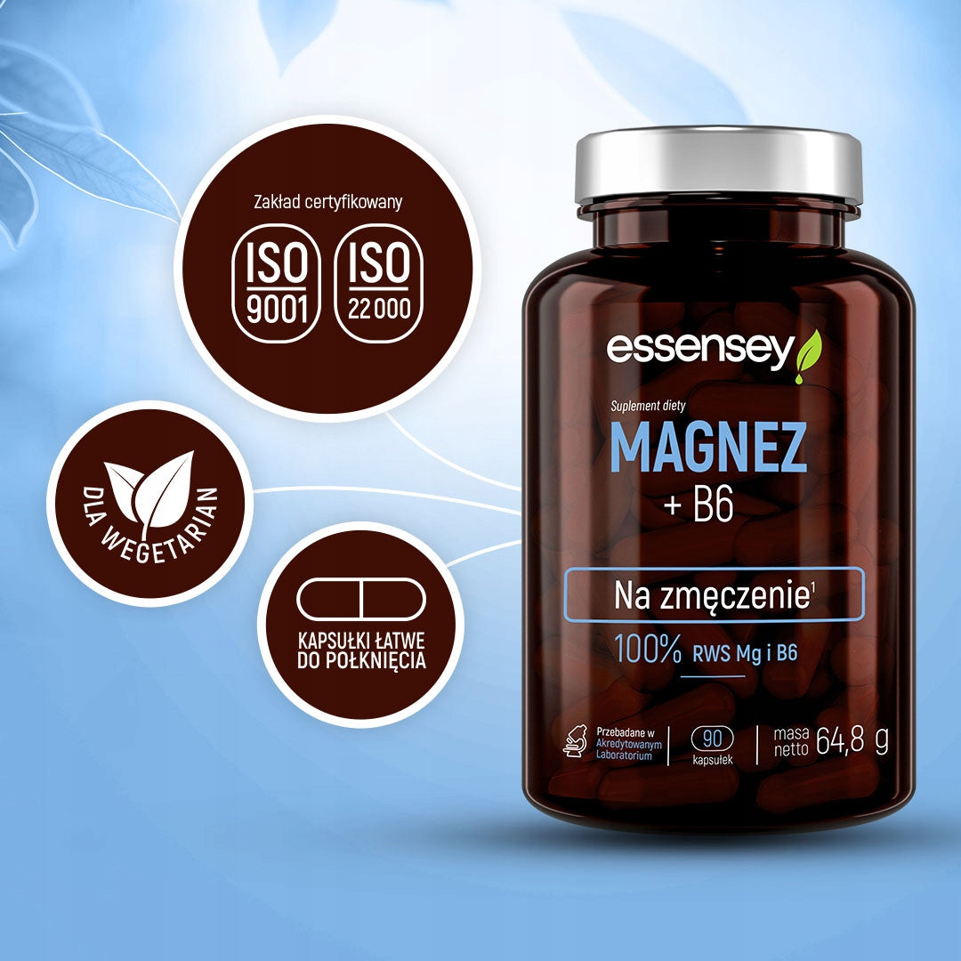 MAGNESIUM 100% RWS Complex 4 MOLDS + Vitamin B6 Nerve Fatigue Citrate Packaging status original