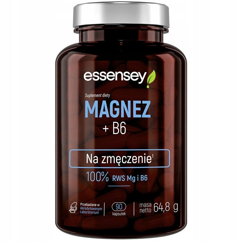 MAGNESIUM 100% RWS Complex 4 MOLDS + Vitamin B6 Nerve Fatigue Citrate