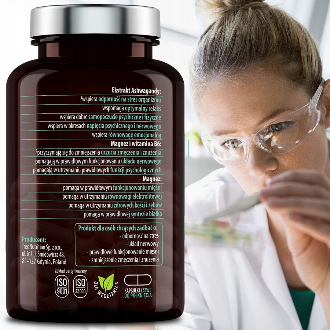 MAGNESIUM Citrate + ASHWAGANDHA FREEBIE Complex Stress Relaxation Sleep Fatigue Name other