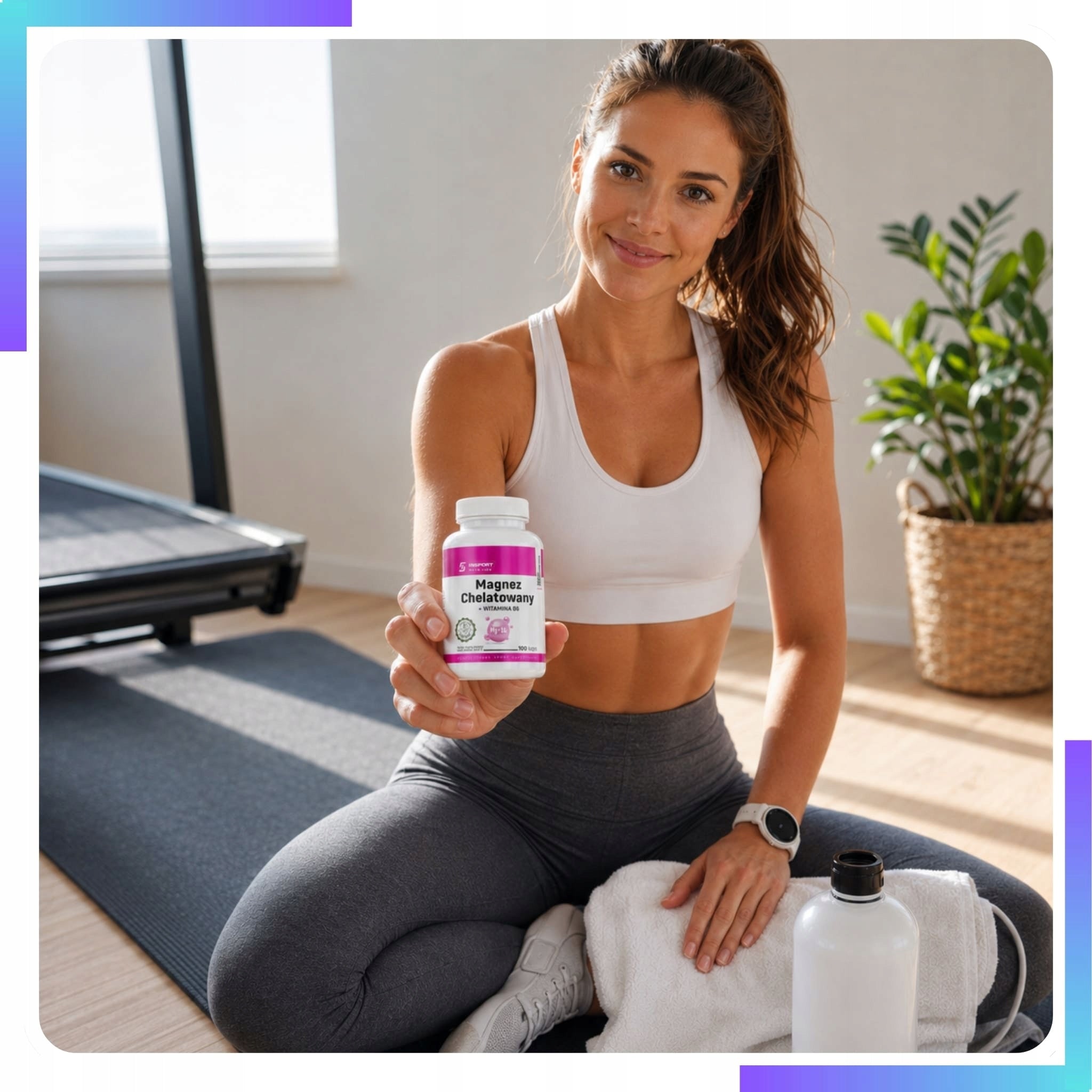 MAGNESIUM GLYCINATE 1600mg 100 kap CHELATED MAGNESIUM Contractions | INSPORT Name other