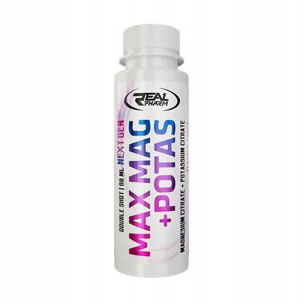 MAGNESIUM POTASSIUM Real Pharm Max Mag + Potassium Shot 80ml Landrynka Expiration date not specified