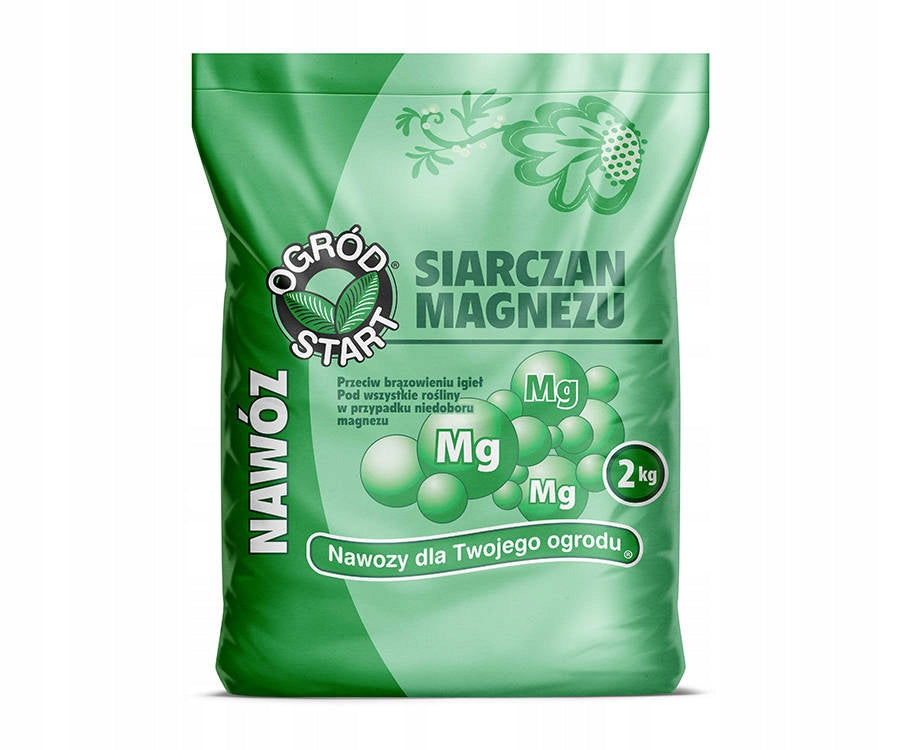 MAGNESIUM SULFATE 2 kg crystalline fertilizer Ogród Start browning of needles