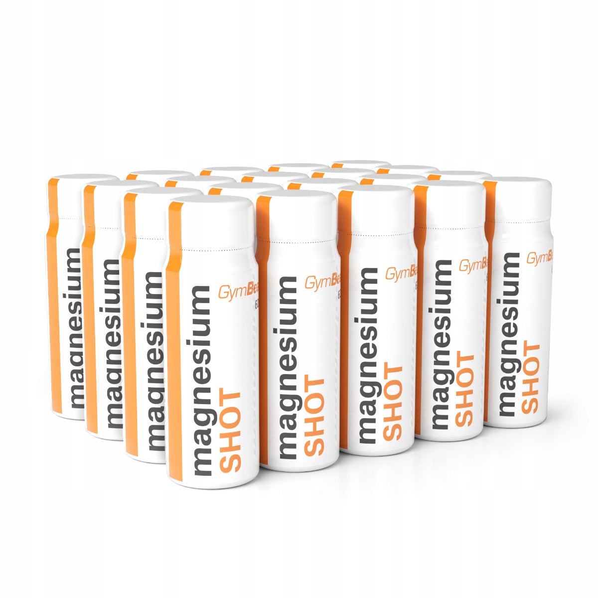 MAGNESIUM + VITAMIN B6 SHOT DRINK - GymBeam 20 x 60 ml orange