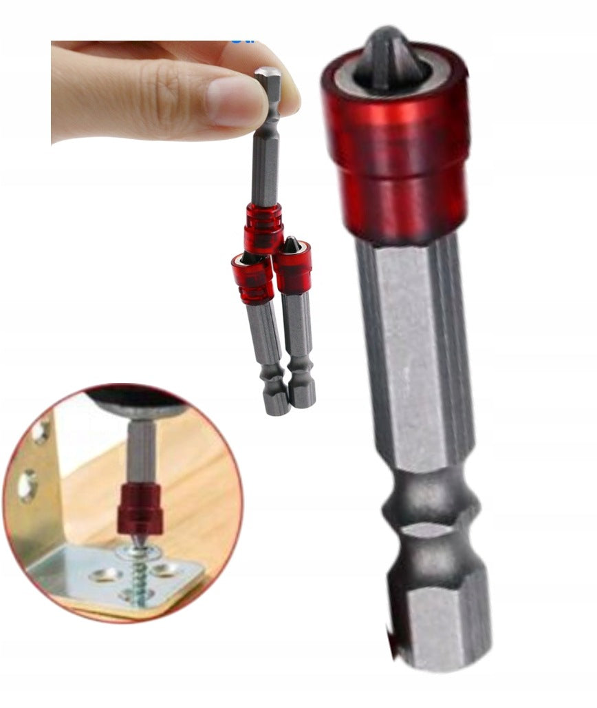 MAGNETIC BIT WITH STOP SCREWDRIVER for GK PH2 HEX 1/4"