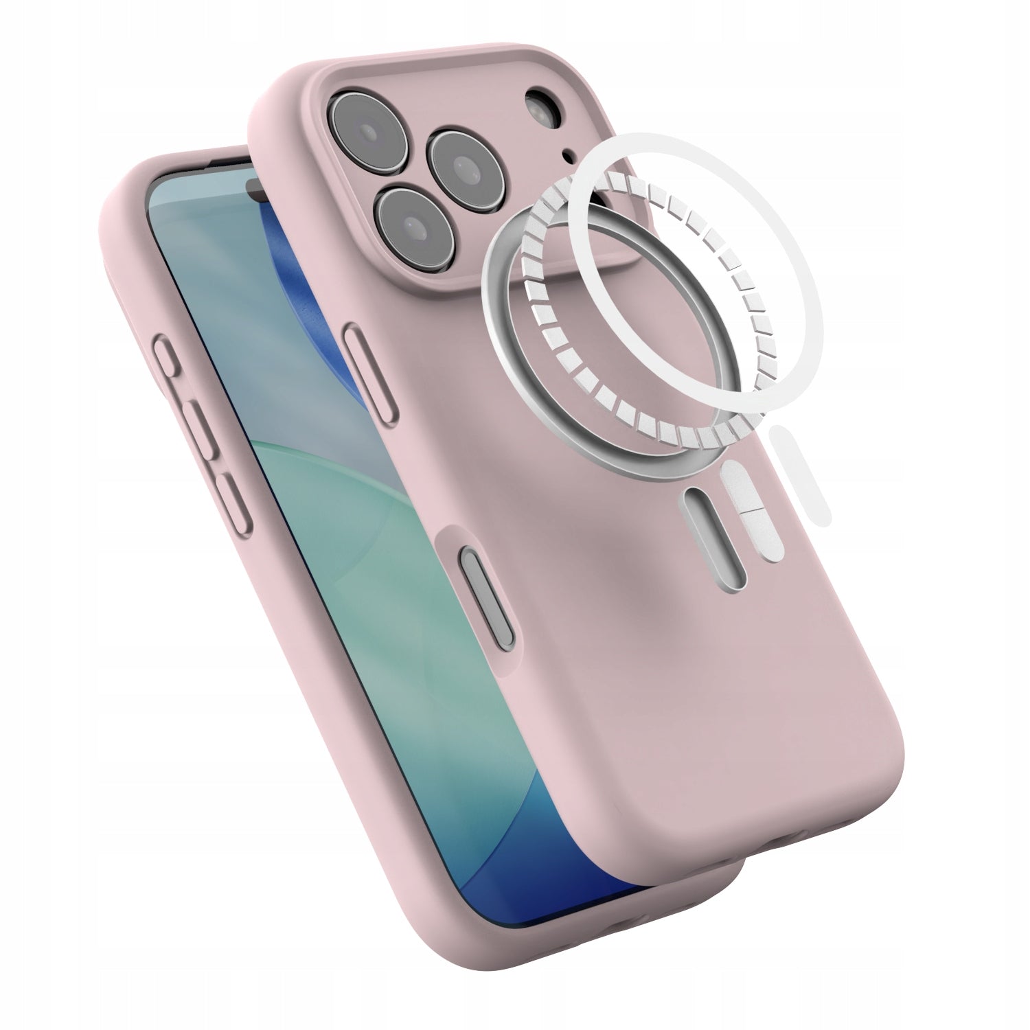 MAGNETIC CASE FOR IPHONE 17 PRO SPACECASE SILICONE MAG CASE FOR MAGSAFE Manufacturer code 5905719132132