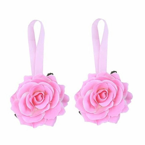 MAGNETIC CURTAIN BUCKLE SILK RIBBON FOR GIFT 2 PCS. for home