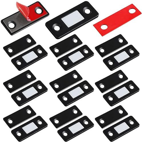 MAGNETIC DRAWER DOOR CABINET HOOK METAL 10 PCS METAL SET Brand no brand
