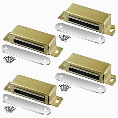 MAGNETIC LATCHES FOR DRAWER DOOR CABINETS STAINLESS STEEL FOR CHILDREN 2