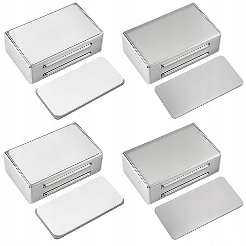 MAGNETIC SELF-ADHESIVE LATCH FOR DOOR CABINET FURNITURE 12 KG 2 PCS