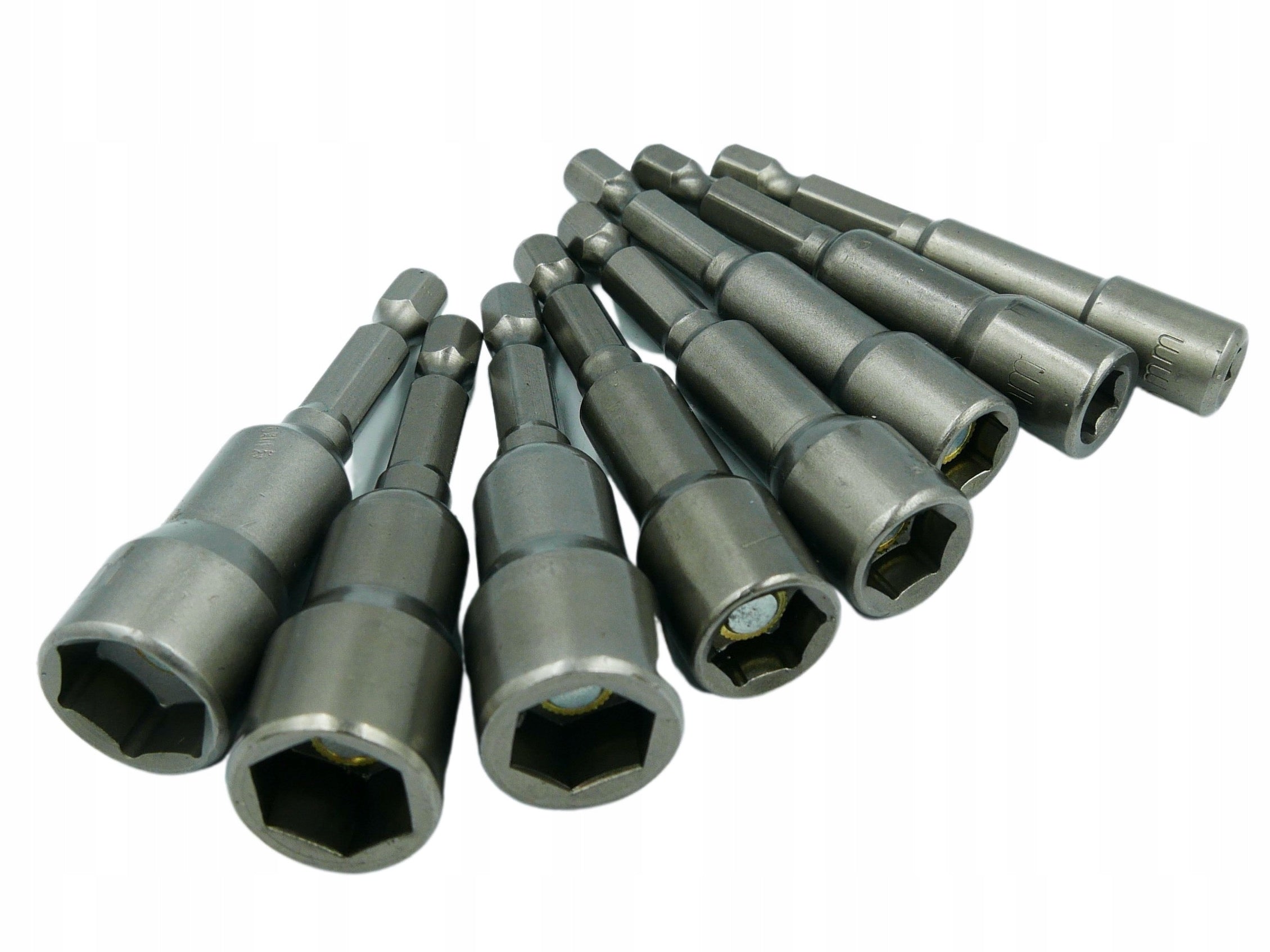 MAGNETIC SOCKET WRENCHES FOR HEX SCREWDRIVER SET OF 8 PCS. 6-13 mm - E01900 Manufacturer code E01900