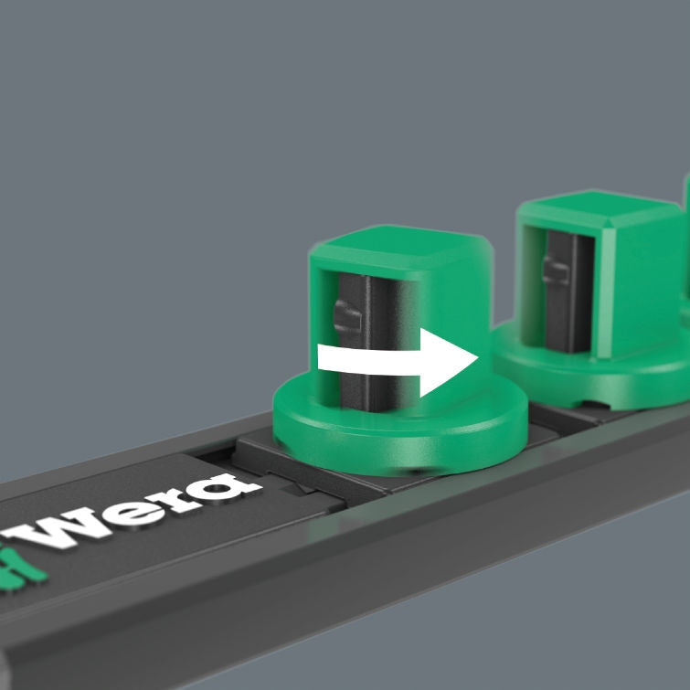 MAGNETIC STRIP C4 SOCKET WRENCH SET ZYKLOP 1/2" WERA Manufacturer code 2564238