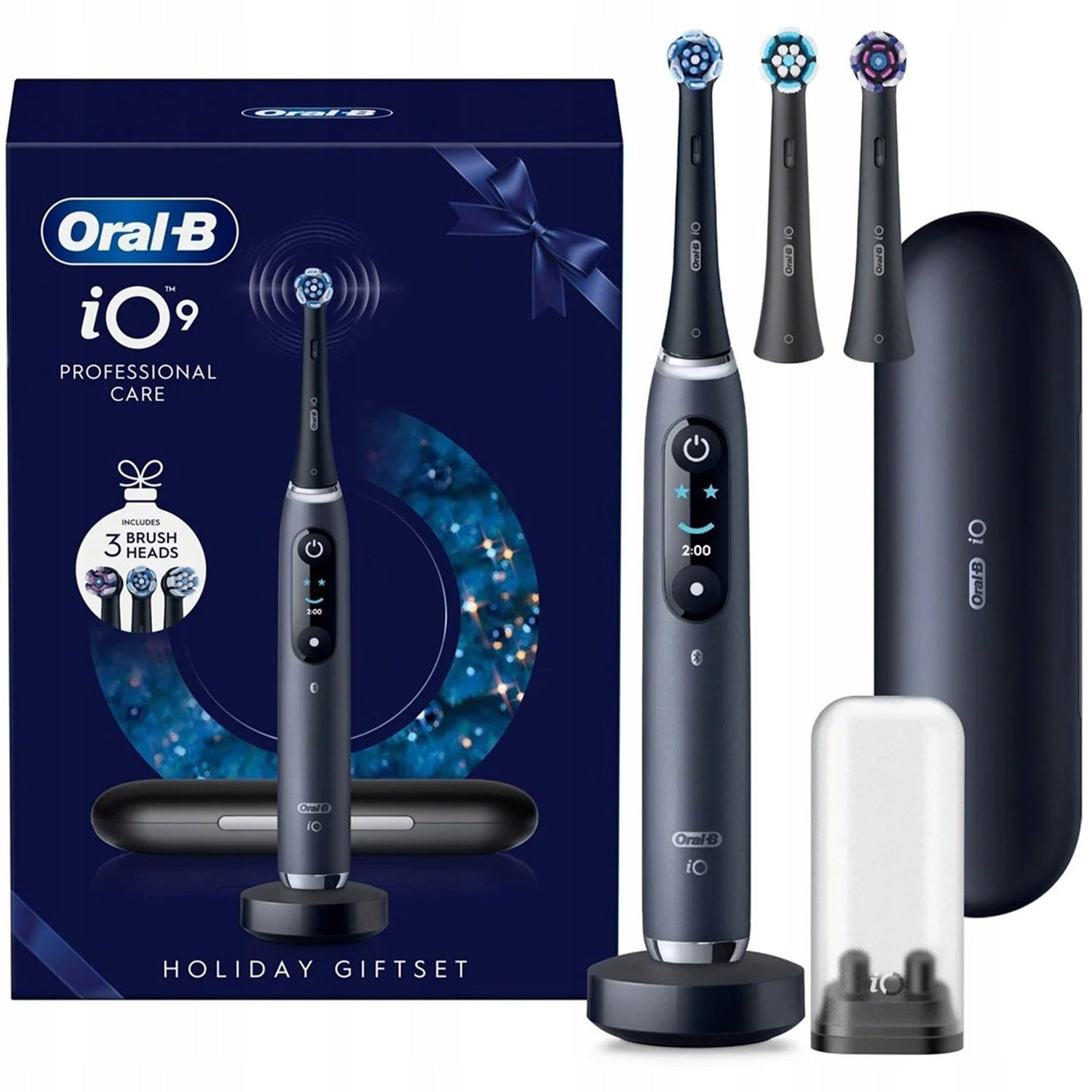 MAGNETIC TOOTHBRUSH ORAL-B IO SERIES 9 BLACK ONYX