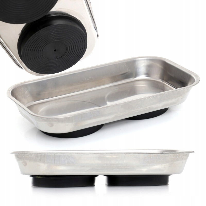 MAGNETIC WORKSHOP RECTANGULAR BOWL 240 x 140 TWO STRONG MAGNETS