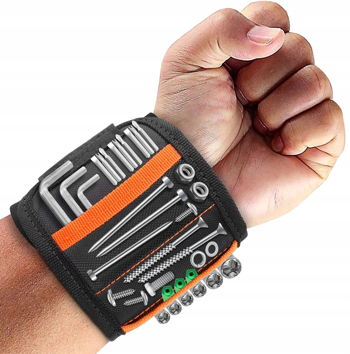 MAGNETIC WRIST BRACELET FOR SCREWS NAILS + MINI LAMP