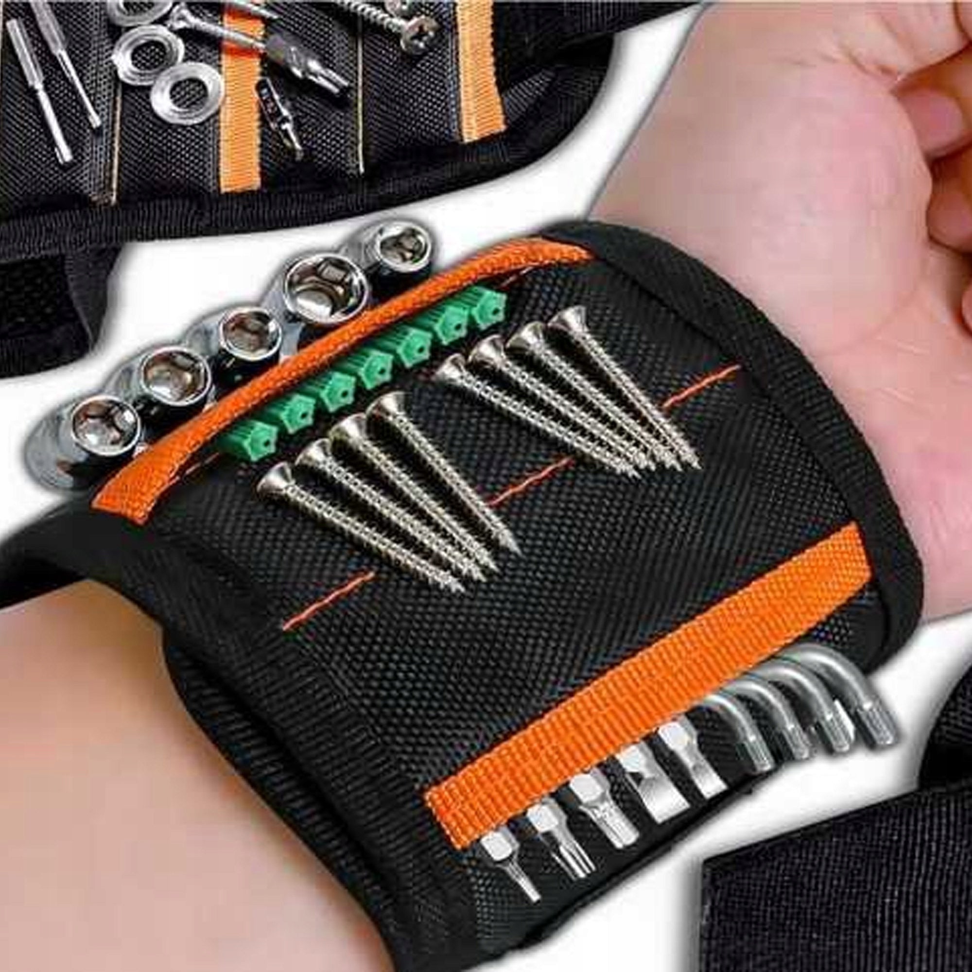 MAGNETIC WRIST STIFFENING BAND FOR TOOL SCREWS Manufacturer code opaska mechanika taty ojca mężczyzny Mensen