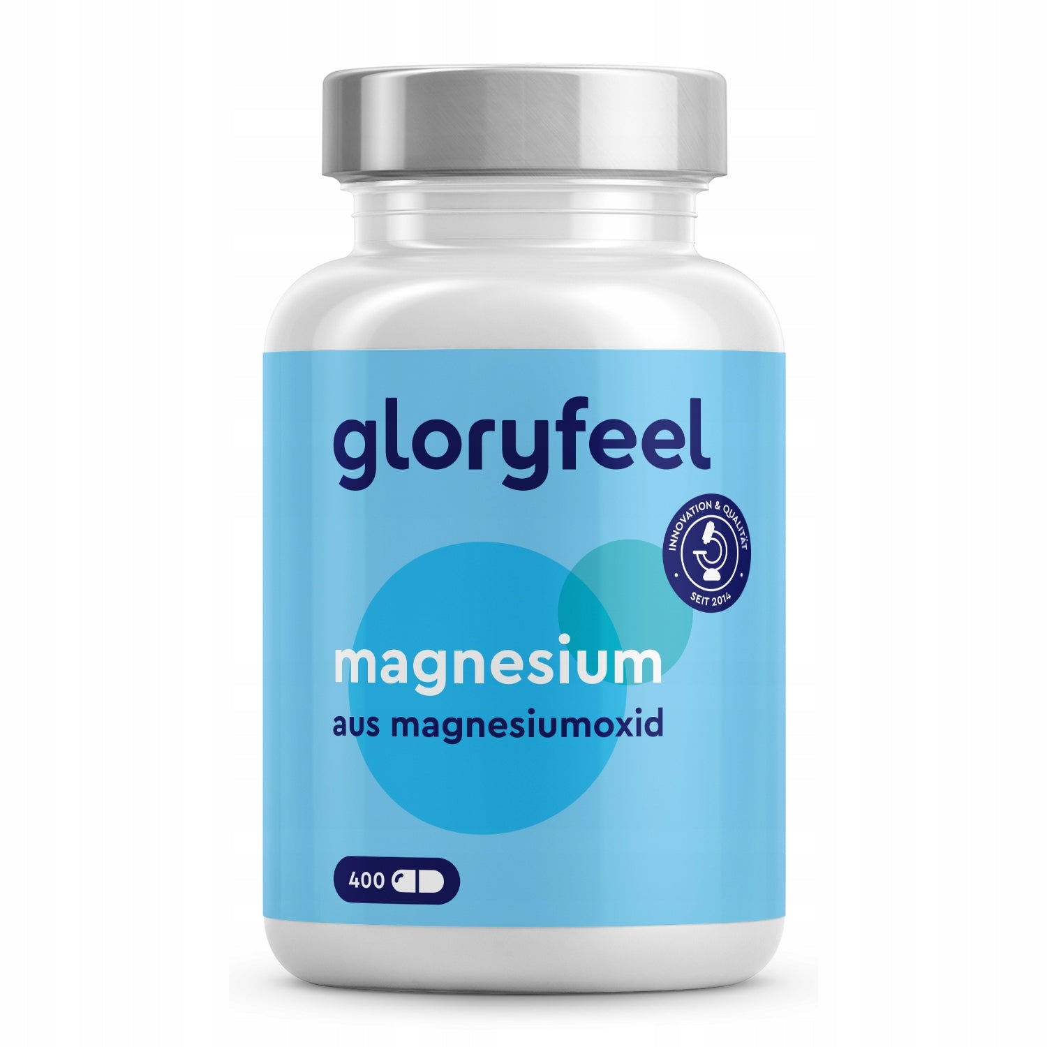 MAGNEZ 760 mg, w tym 400 mg magnezu na dawkę - 400 kapsułek - gloryfeel