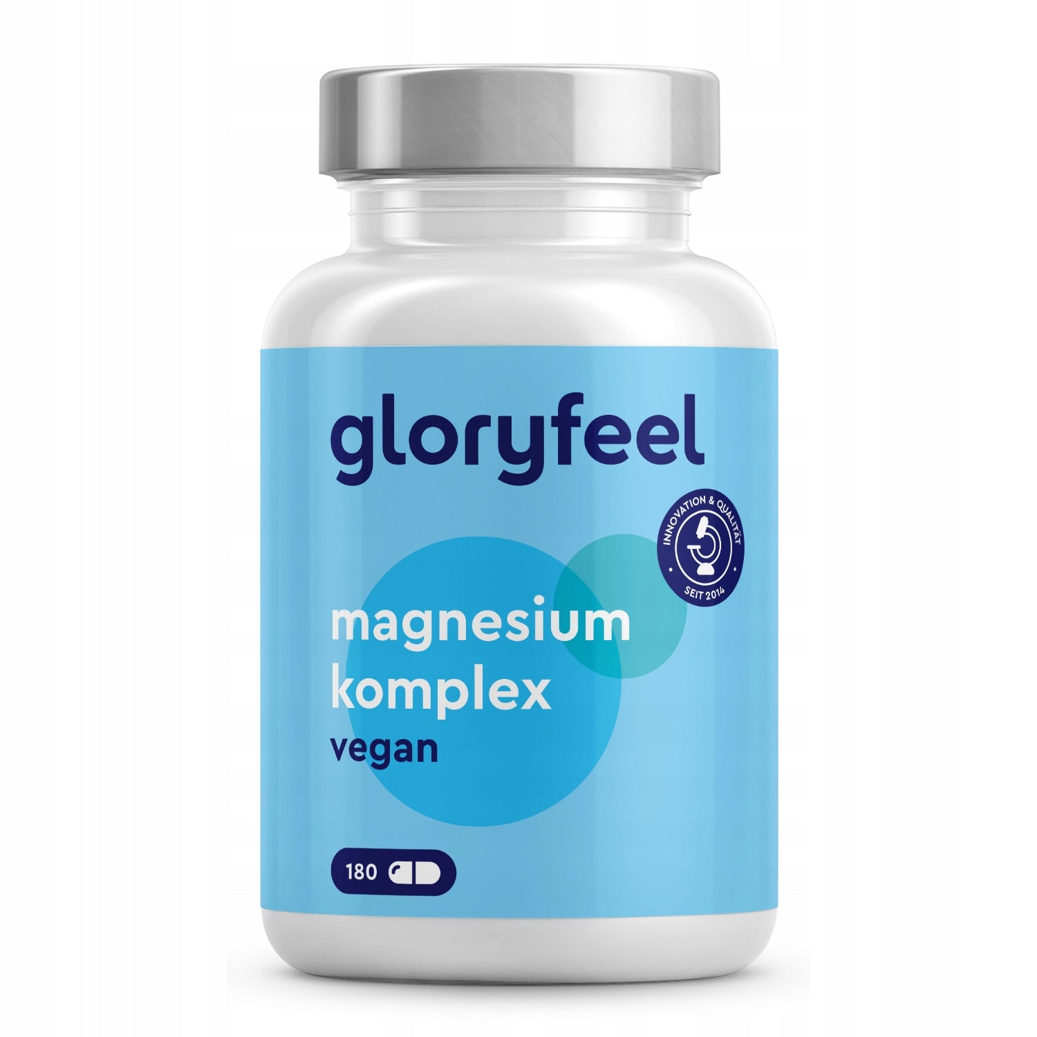 MAGNEZ KOMPLEKS FORTE - 180 tab związki premium 5 w 1 bisglicynian magnezu
