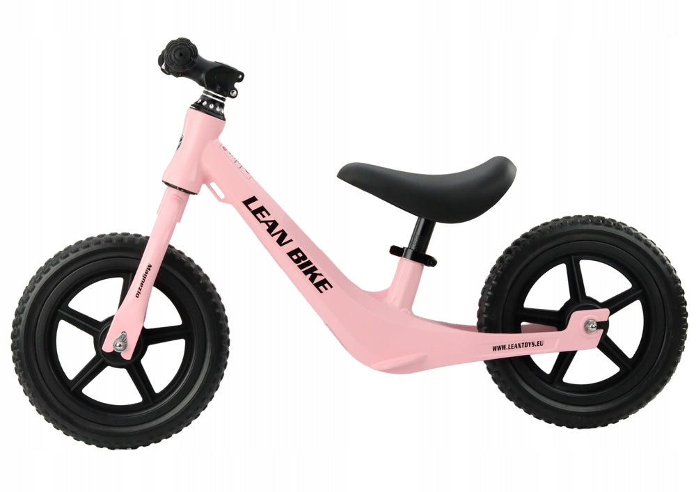 MAGNEZIO Cross Country Bike Lightweight Magnesium Frame Pink Lean Vehicle Brand LEAN Toys