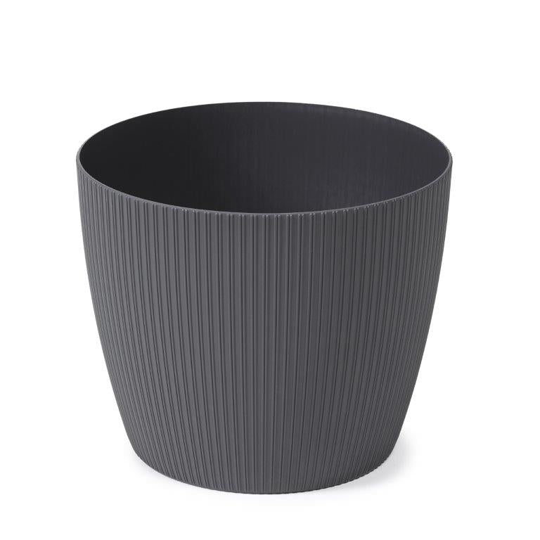MAGNOLIA JUMPER flowerpot cover, diameter. 19cm BLACK Brand Lamela