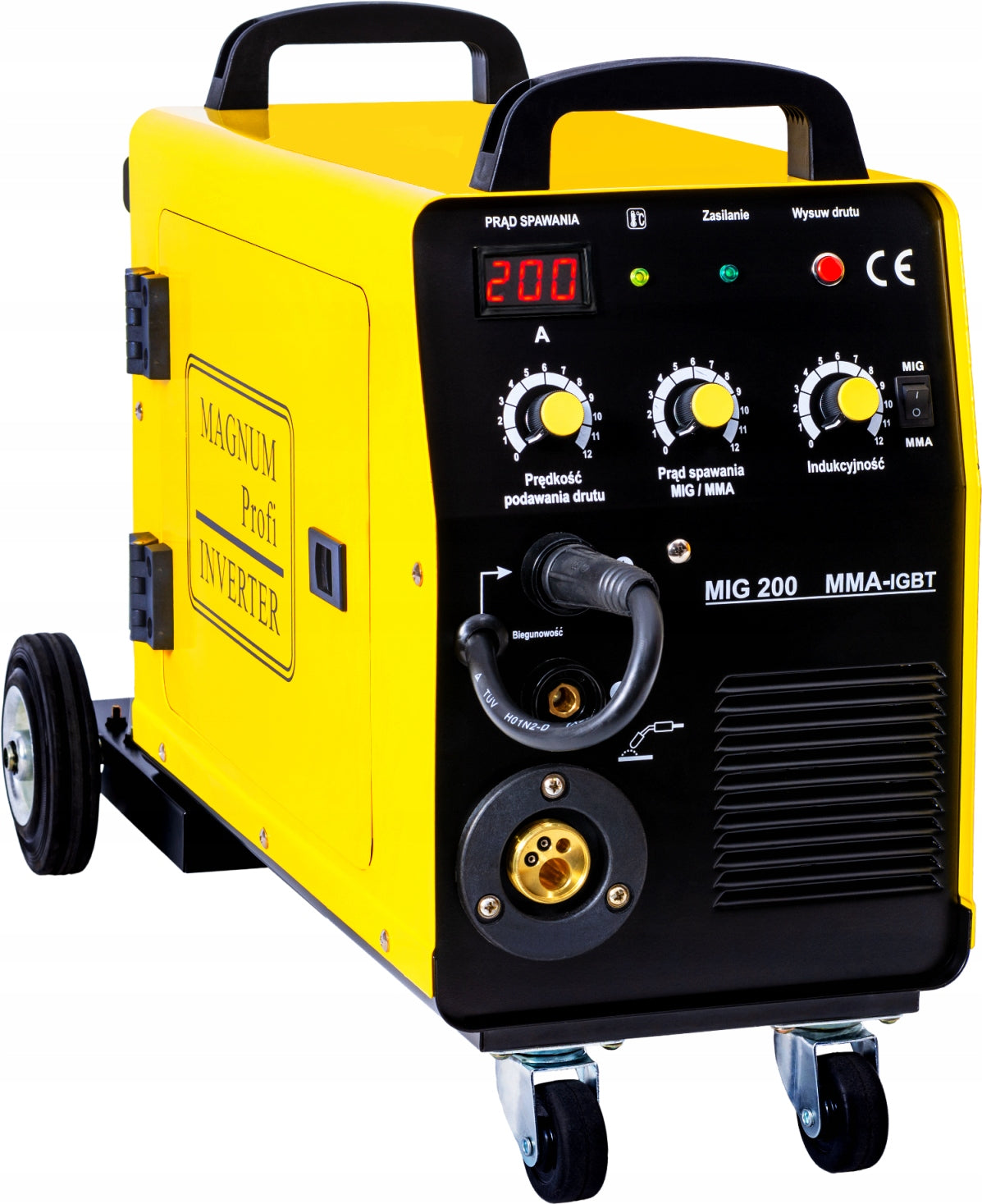 MAGNUM 200A KN TIG MIG/MAG INVENTORY WELDING MACHINE Manufacturer code U MI 200MMAKN MAPL