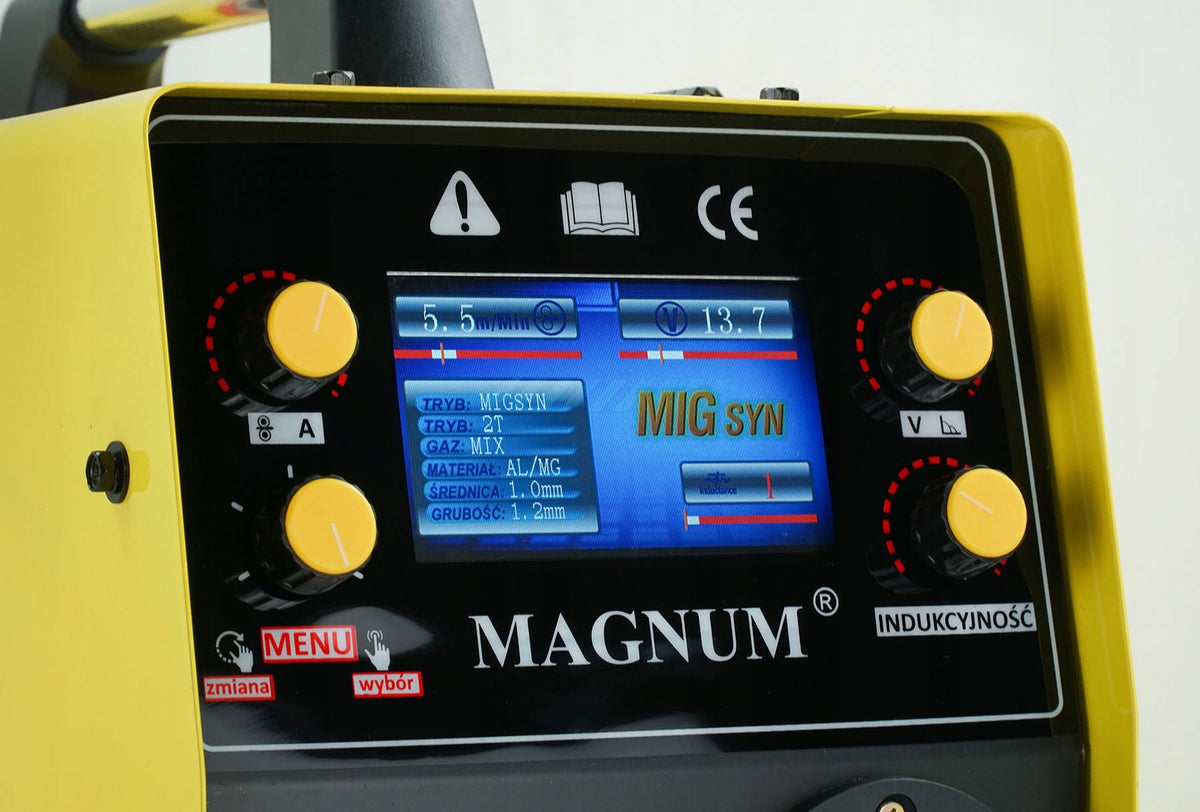MAGNUM MIG 205L LCD MMA TIG LIFT 3IN1 SYNERGY WELDING MACHINE 200A Manufacturer code MAGNUM 205L