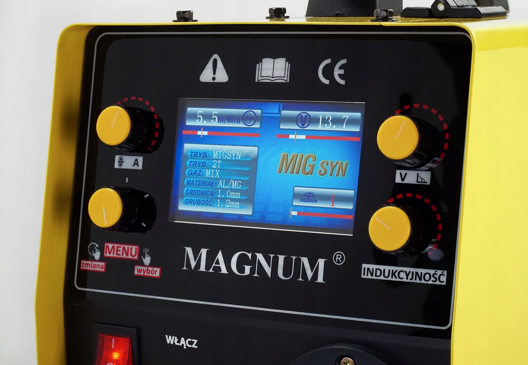 MAGNUM MIG 205L LCD MMA TIG LIFT 3IN1 SYNERGY WELDING MACHINE 200A Packaging status original