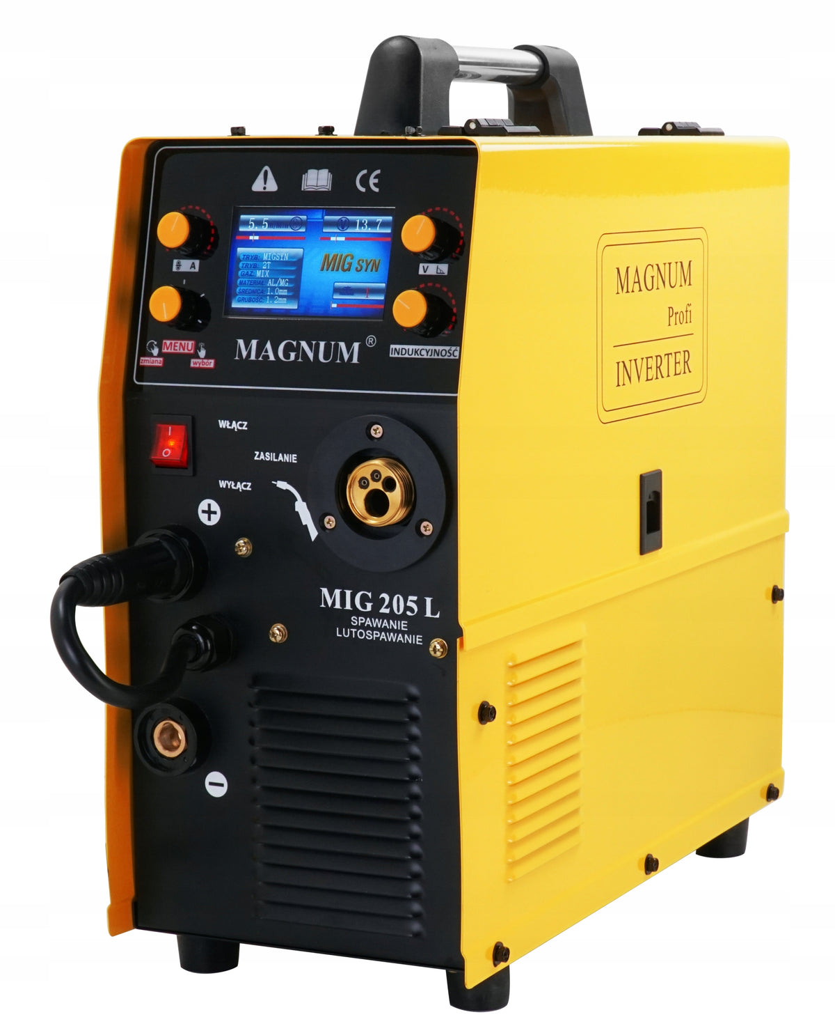 MAGNUM MIG 205L LCD MMA TIG LIFT 3IN1 SYNERGY WELDING MACHINE 200A