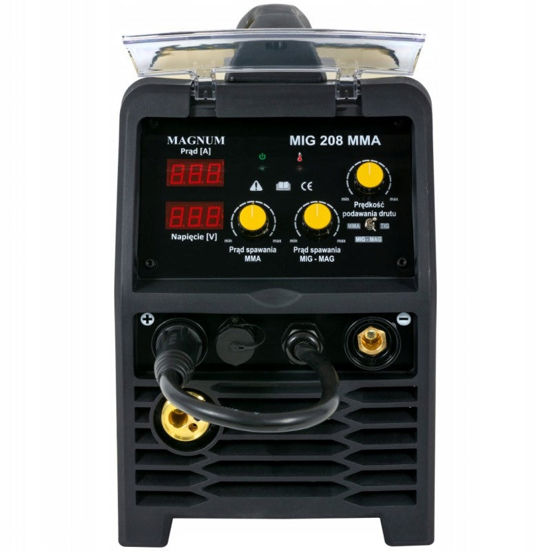 MAGNUM MIG 208 MMA NV MIG/MAG FCAW TIG welding machine 200A 230V IGBT Brand Magnum