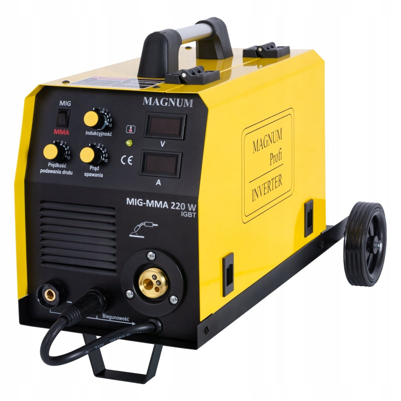 MAGNUM MIG 220W IGBT MIG/MAG MMA FCAW 200A 230V MIGOMAT Brand Magnum