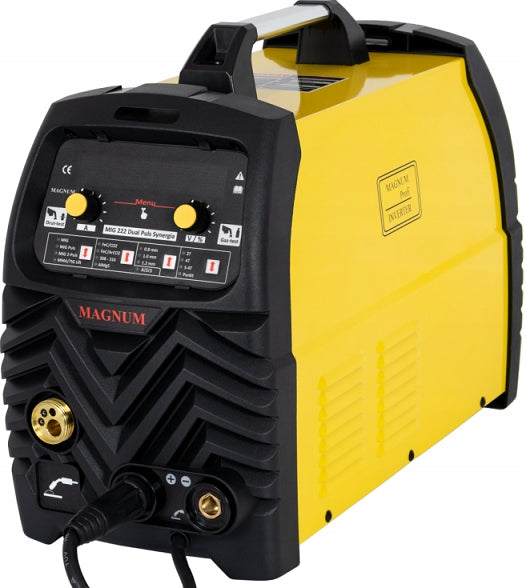 MAGNUM MIG 222 DUAL PULSE WELDING MACHINE SYNERGY MMA TIG LIFT 3IN1 Packaging status original