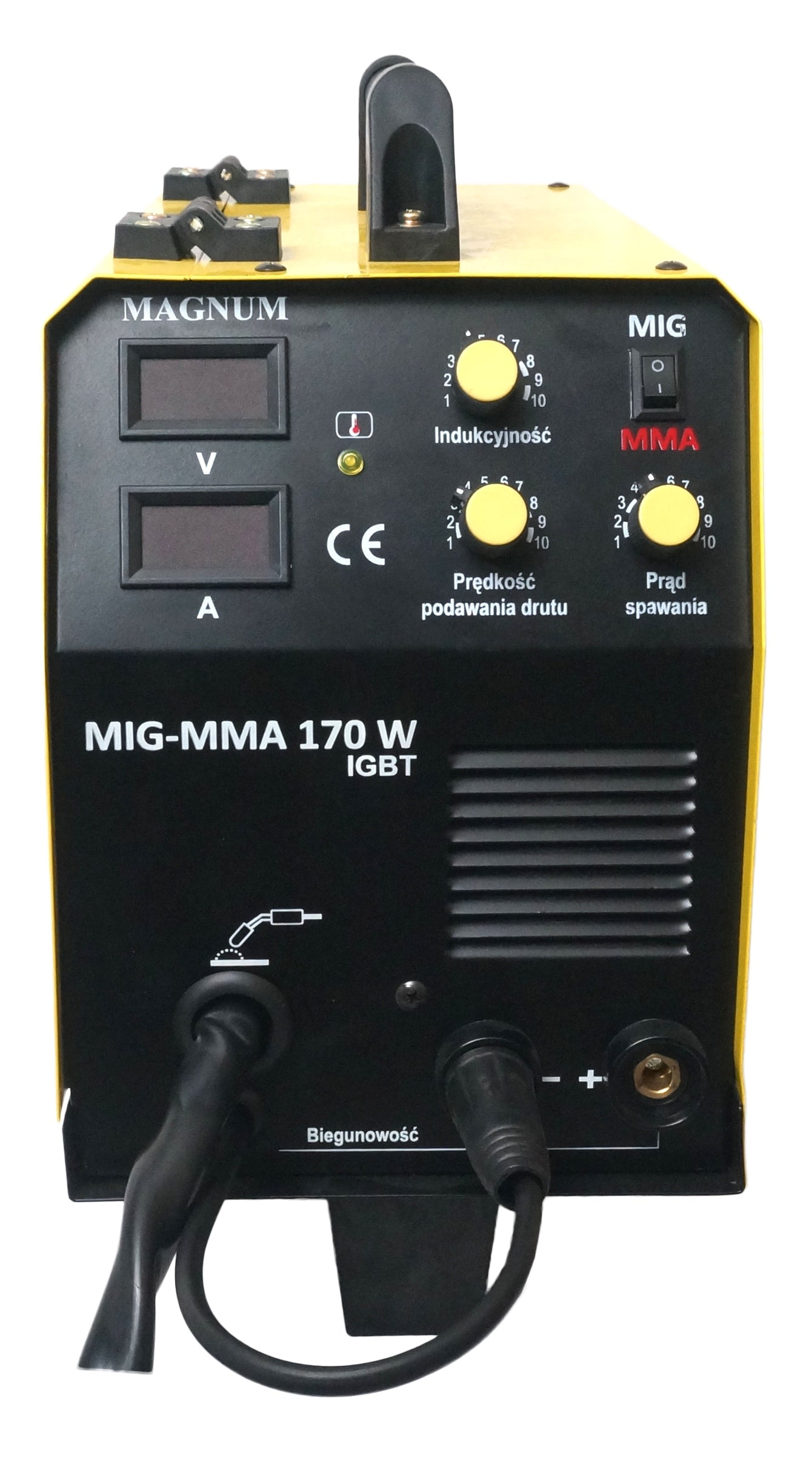 MAGNUM SEMI-AUTOMATIC WELDING MACHINE INVERTER MIG 170W MMA IGBT, 160A/60% Manufacturer code U MI 170W MMA
