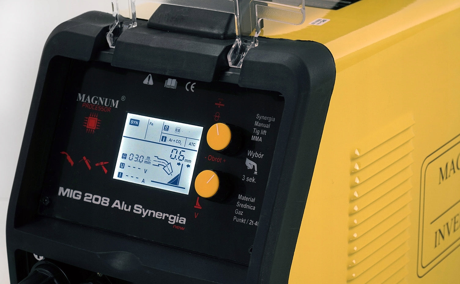 MAGNUM Welder MIGOMAT MIG MAG MMA TIG 3in1 208 Alu INVERTER SYNERGY Manufacturer code MIGOMAT MAGNUM MIG 208