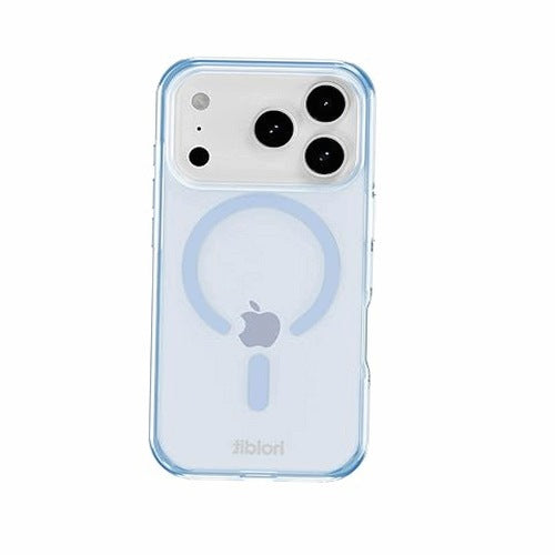 MAGSAFE IPHONE 17 PRO CLEAR BLUE PLASTIC PROTECTION CASE