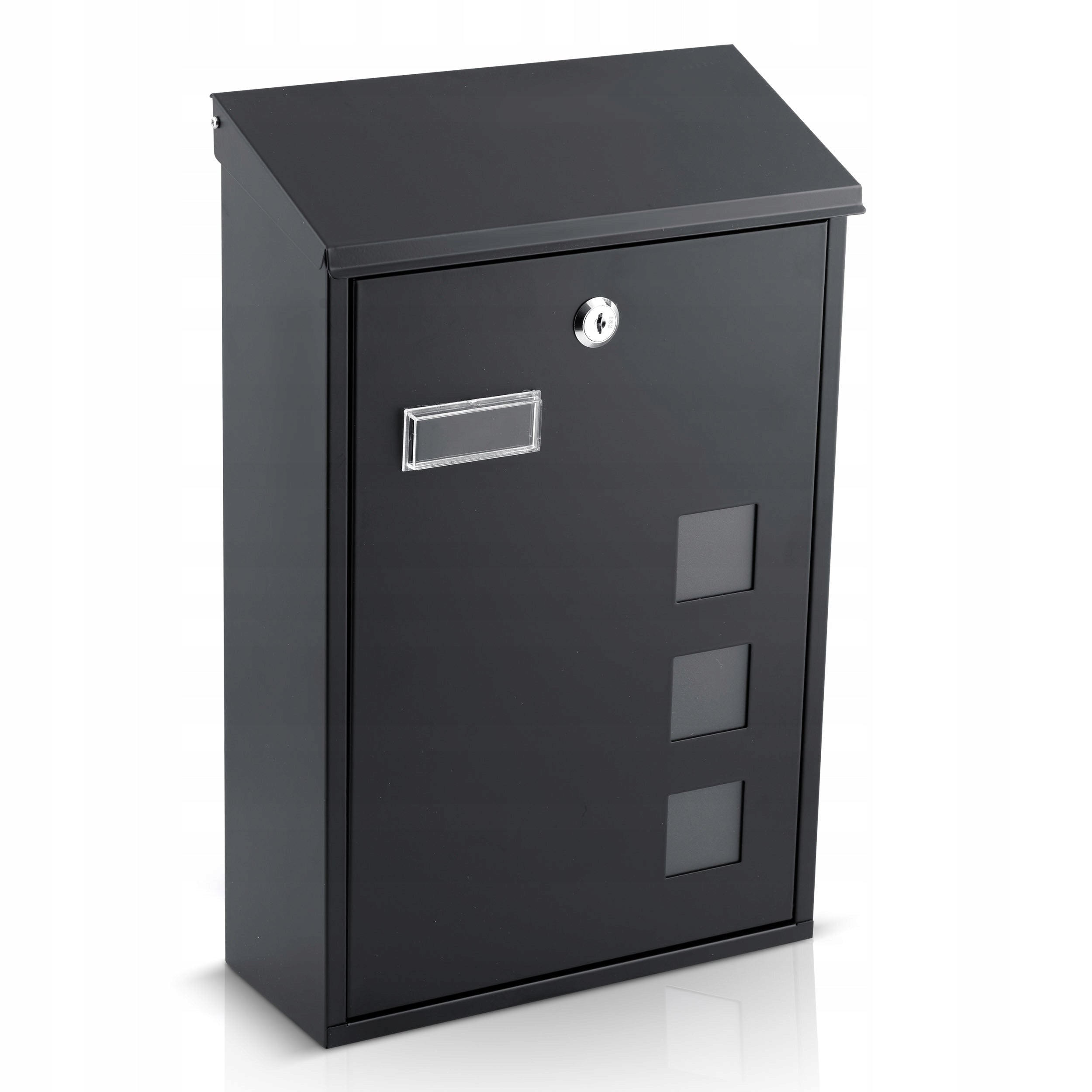 MAILBOX FOR GATE FENCE BLACK STEEL HM-864 EAN (GTIN) 5903890628390